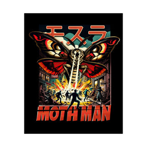 Mothman Attack Comic Style Art Print - Goth Cloth Co.Poster79067219069225348360