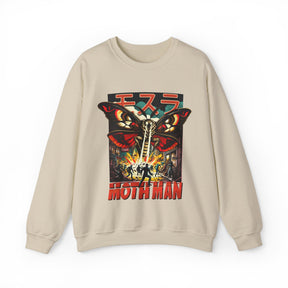 Mothman City Attack Crewneck Sweatshirt - Goth Cloth Co.Sweatshirt16304533428334356848