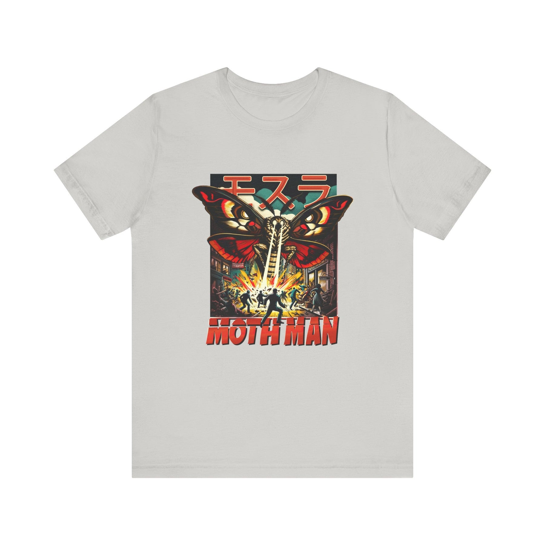 Mothman City Attack Vintage Comic - Style T - Shirt - Goth Cloth Co.T - Shirt20787142226405644260