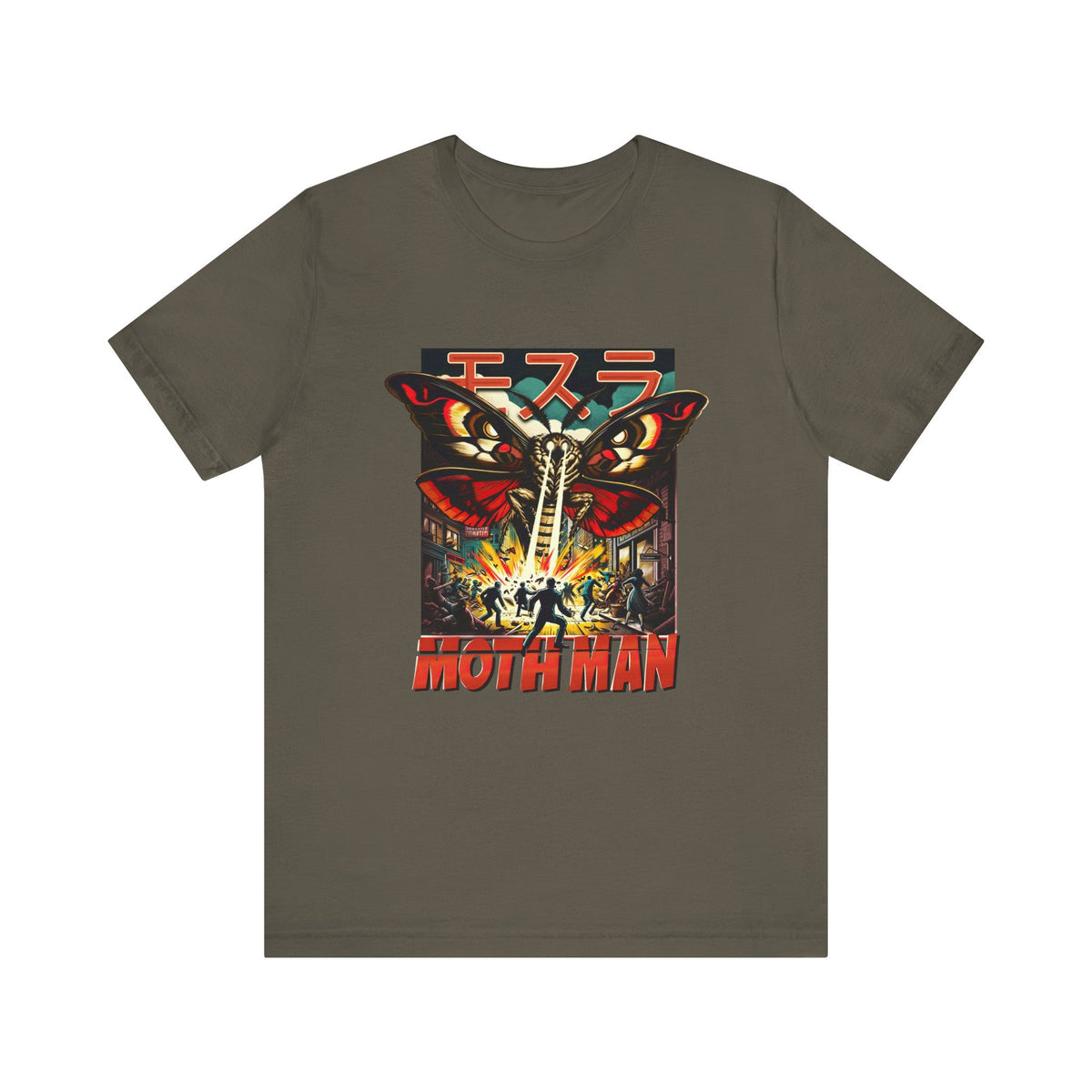 Mothman City Attack Vintage Comic - Style T - Shirt - Goth Cloth Co.T - Shirt37128994155813943246