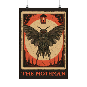 Mothman Tarot Card Art Print - Goth Cloth Co.Poster12673535638350420170