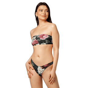 Mourning Rose Bandeau Bikini Top - Goth Cloth Co.3710707_22682