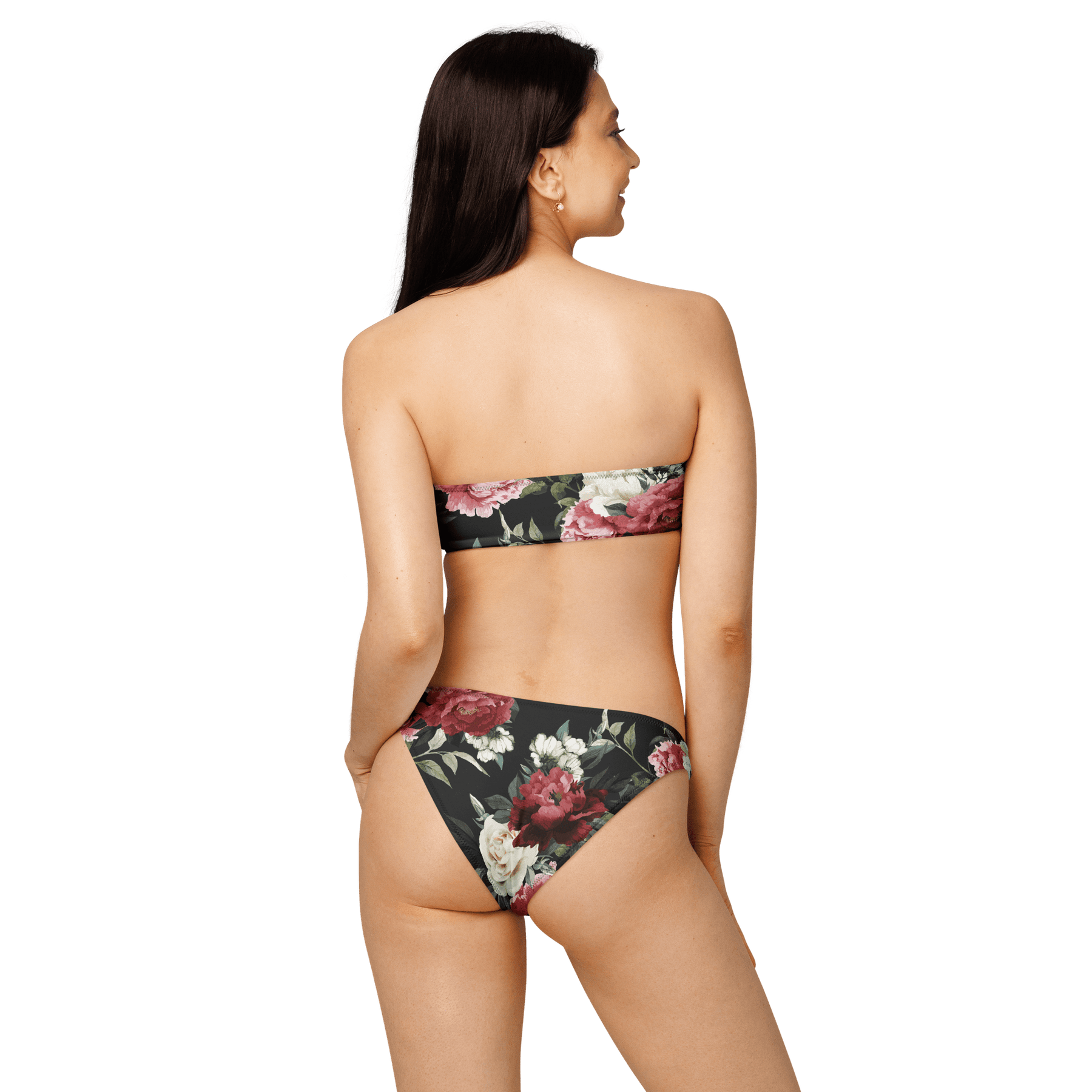 Mourning Rose Bandeau Bikini Top - Goth Cloth Co.3710707_22682