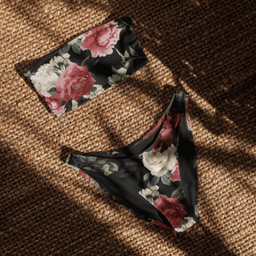 Mourning Rose Bandeau Bikini Top - Goth Cloth Co.3710707_22682