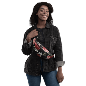 Mourning Rose Fanny Pack - Goth Cloth Co.4940378_9986