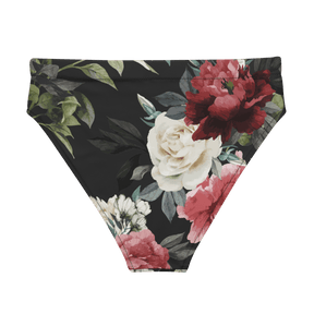 Mourning Rose High - Waisted Sport Bikini Bottom - Goth Cloth Co.8880846_12042