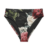 Mourning Rose High - Waisted Sport Bikini Bottom - Goth Cloth Co.8880846_12042