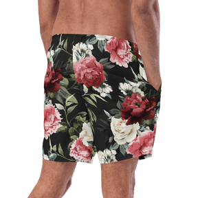 Mourning Rose Men's Lined Swim Trunks - Goth Cloth Co.5524525_14636