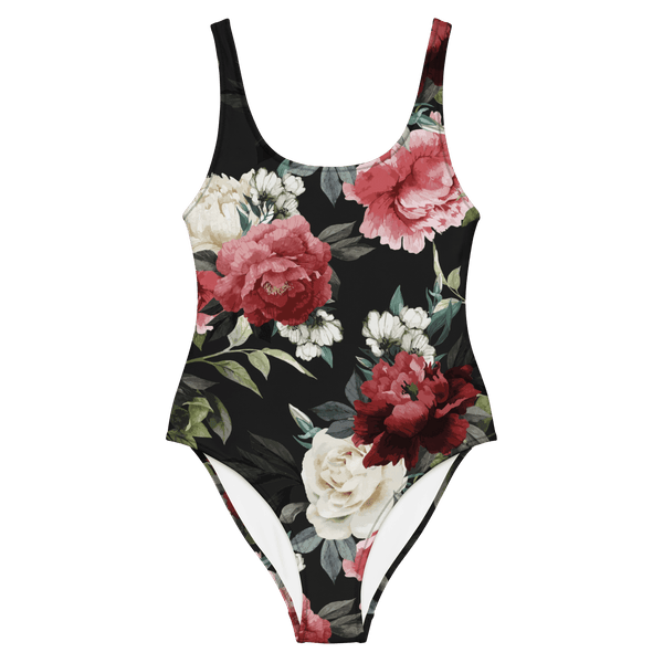 Mourning Rose One - Piece Swimsuit - Goth Cloth Co.3497826_9014