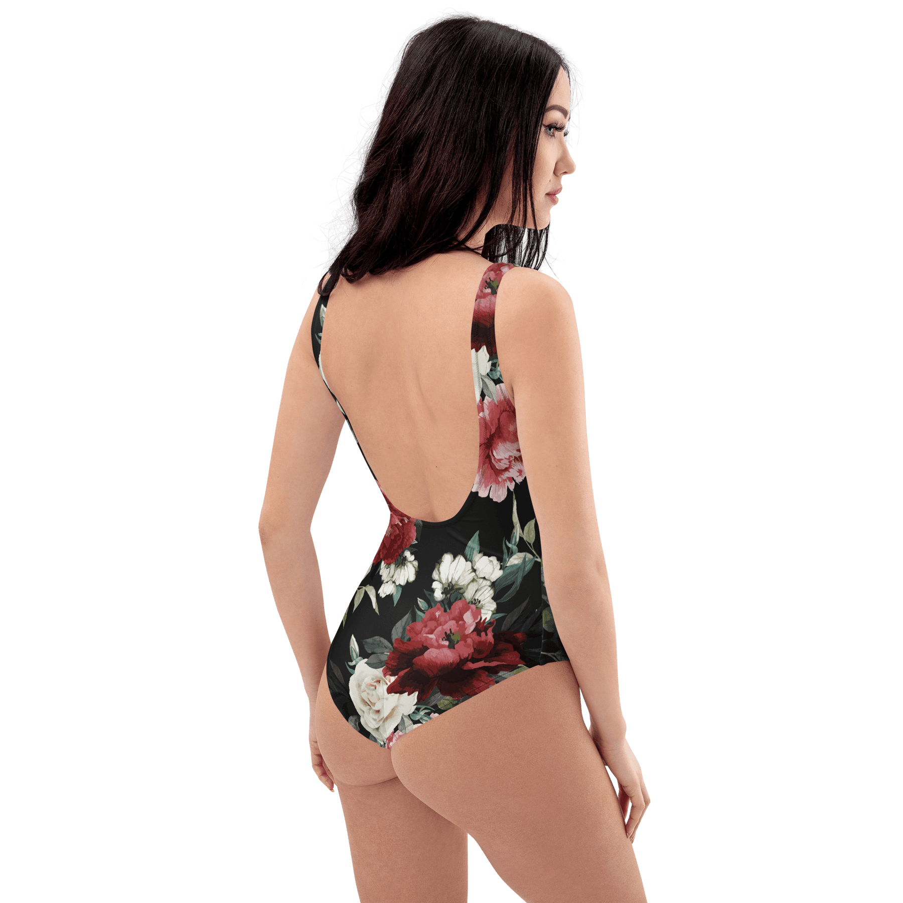 Mourning Rose One - Piece Swimsuit - Goth Cloth Co.3497826_9014