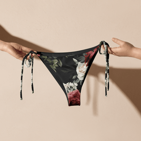 Mourning Rose String Bikini Bottom - Goth Cloth Co.2834261_16575