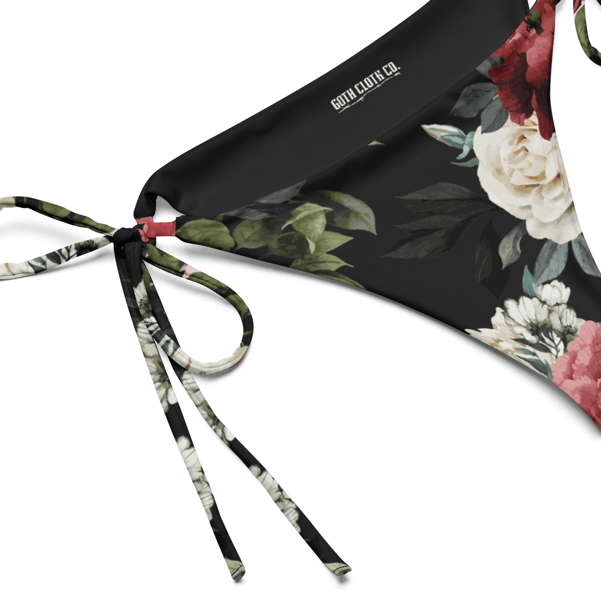Mourning Rose String Bikini Bottom - Goth Cloth Co.2834261_16575