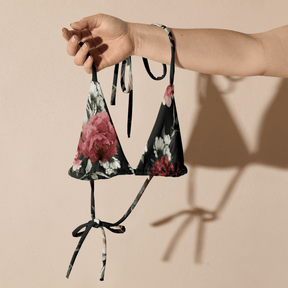 Mourning Rose String Bikini Top - Goth Cloth Co.3079419_16564