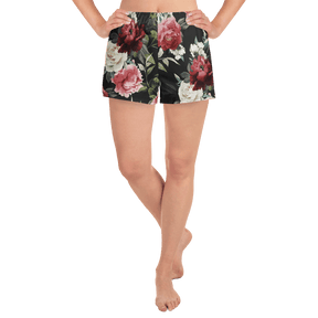 Mourning Rose Unisex Unlined Swim Trunks - Goth Cloth Co.4698917_9804