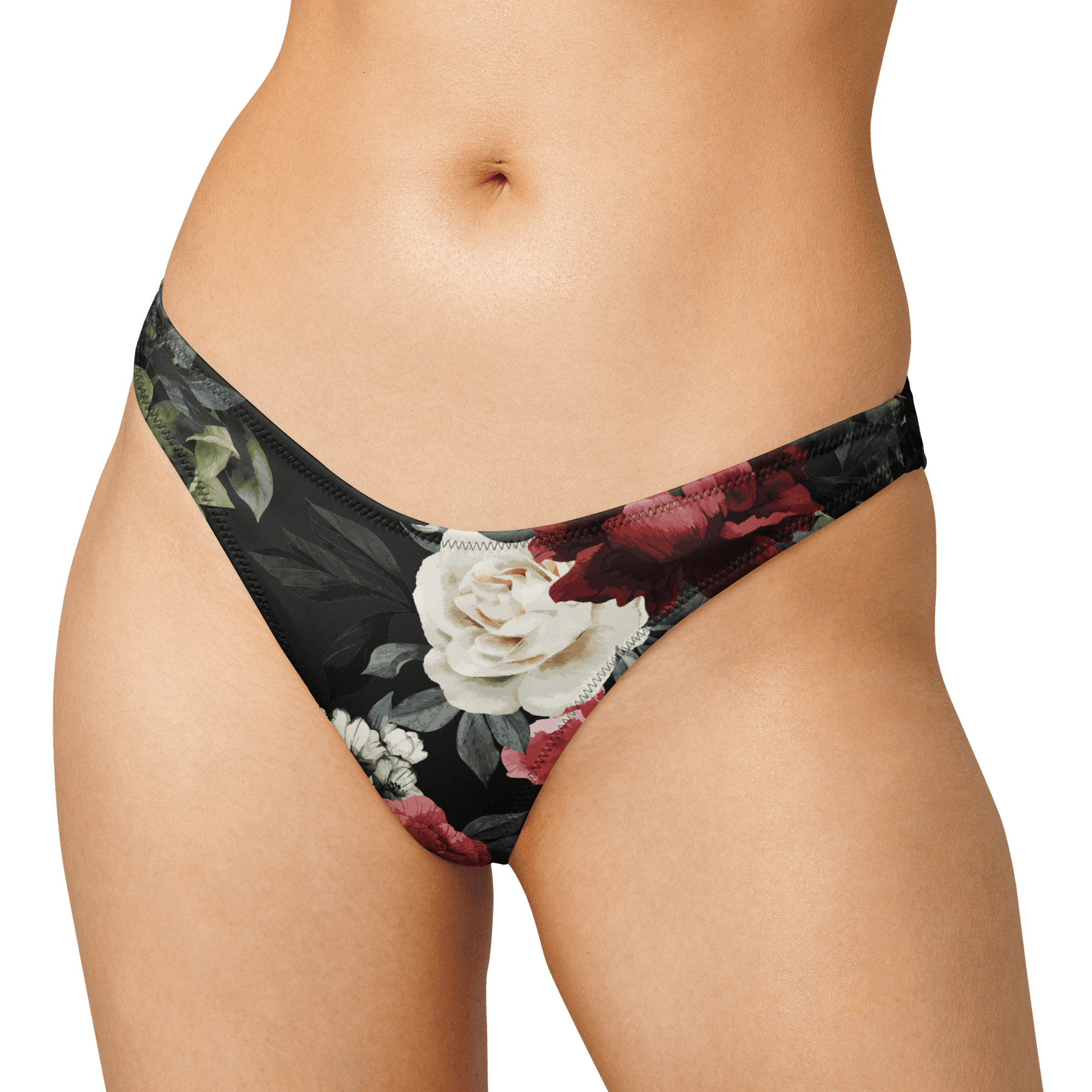 Mourning Rose V - Cut Bikini Bottom - Goth Cloth Co.6084253_22693