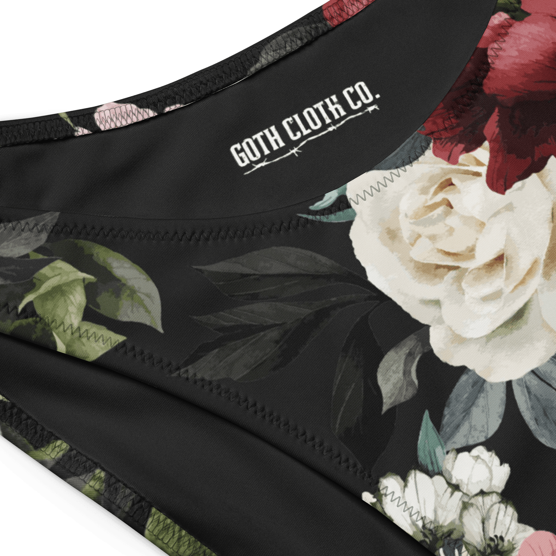 Mourning Rose V - Cut Bikini Bottom - Goth Cloth Co.6084253_22693