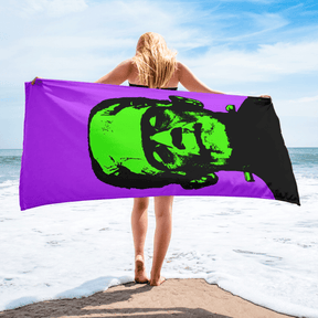 Neon Frankenstein Towel - Goth Cloth Co.5936890_8874