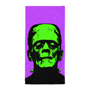 Neon Frankenstein Towel - Goth Cloth Co.5936890_8874