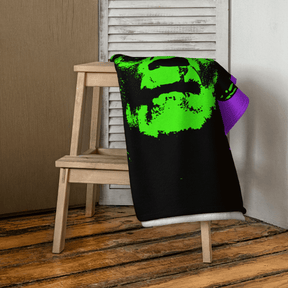 Neon Frankenstein Towel - Goth Cloth Co.5936890_8874