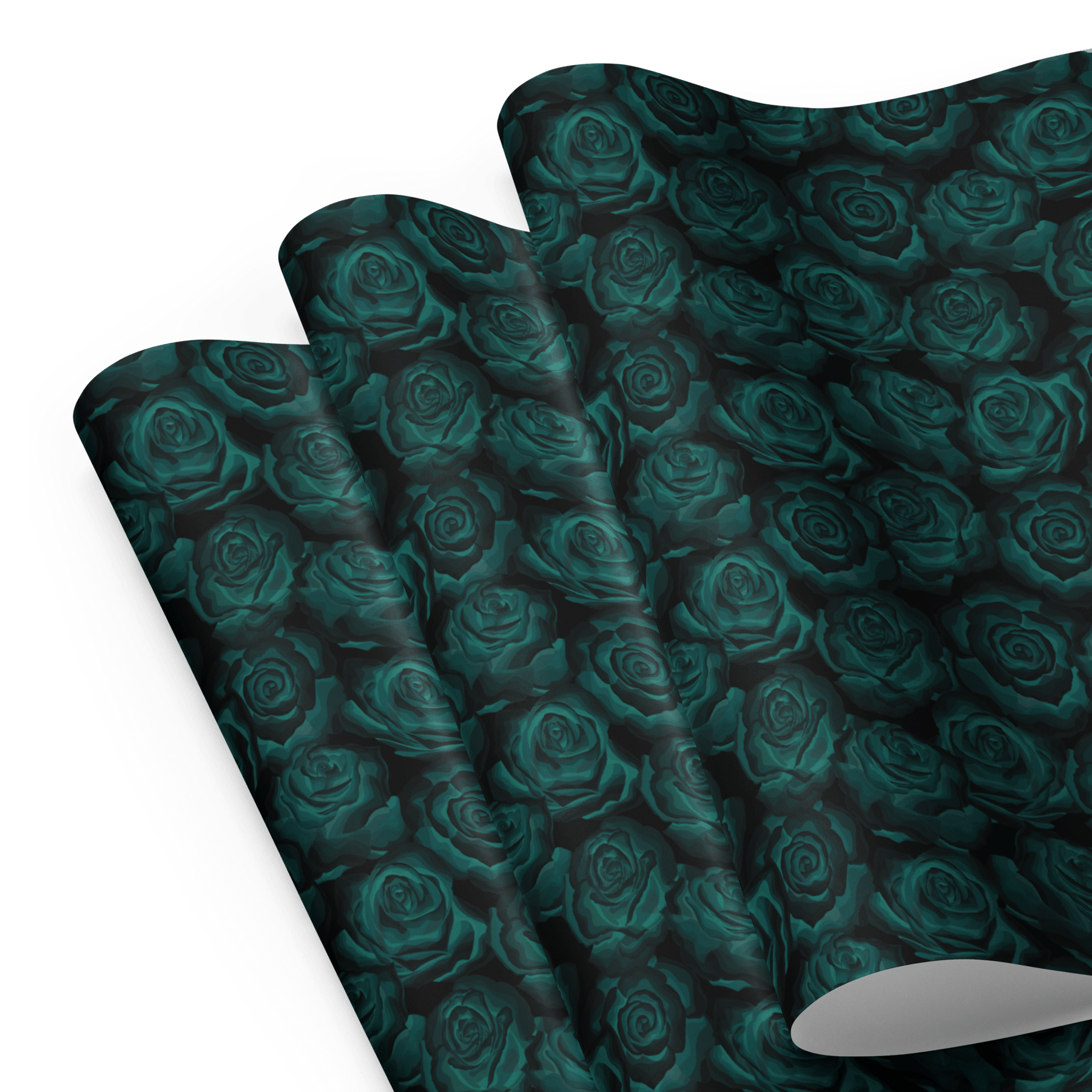 Neon Roses Gothic Spooky Gift Wrap (3 Sheets) - Goth Cloth Co.1180675_17373