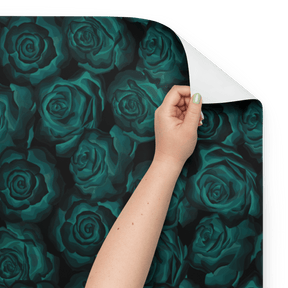 Neon Roses Gothic Spooky Gift Wrap (3 Sheets) - Goth Cloth Co.1180675_17373