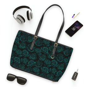 Neon Roses PU Leather Shoulder Bag - Goth Cloth Co.Bags11259881399524393693