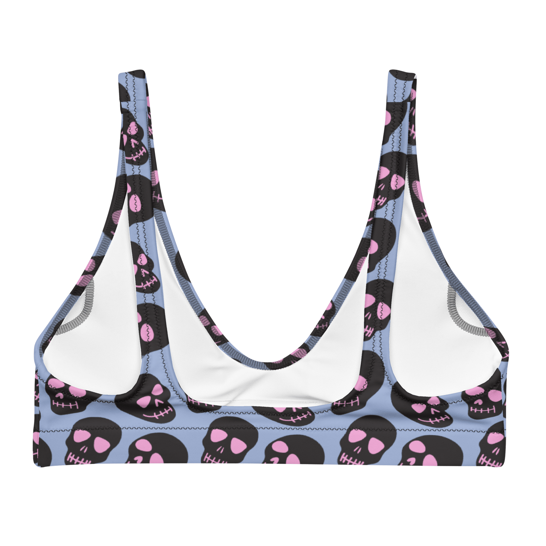 Neon Skull Sport Bikini Top (Ready to Ship) - Goth Cloth Co.5373487_1203A