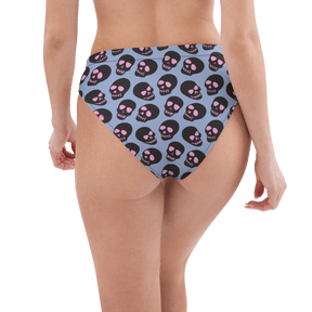 Neon Skull Sport High-Waisted Bikini Bottom - Goth Cloth Co.3278217_12042