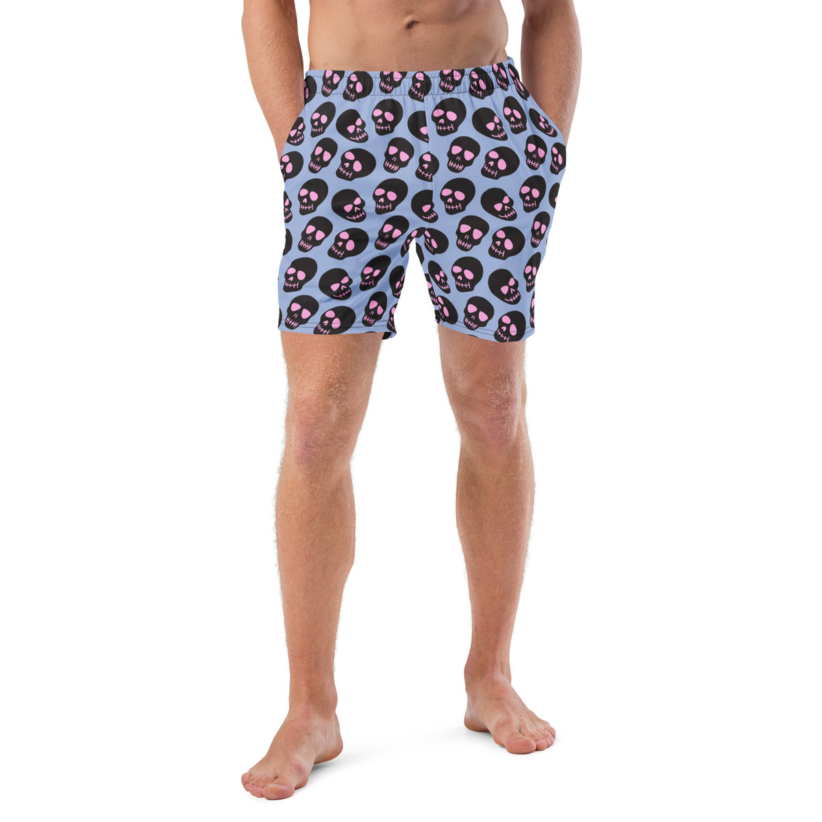 Neon Skull Swim Trunks - Goth Cloth Co.1429716_14636