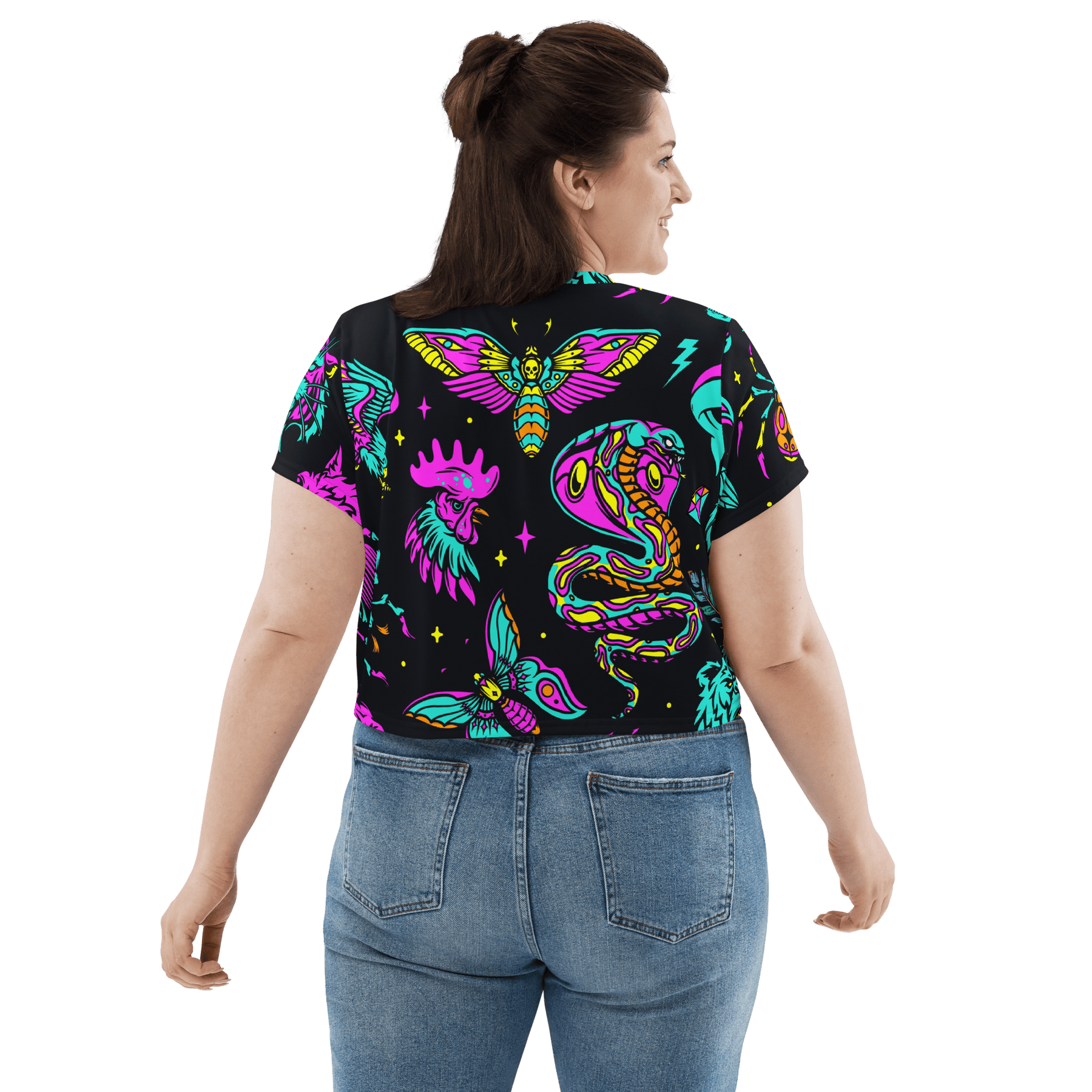 Neon Traditional Crop Top - Goth Cloth Co.9219322_9340
