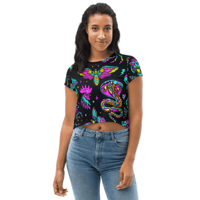 Neon Traditional Crop Top - Goth Cloth Co.9219322_9340