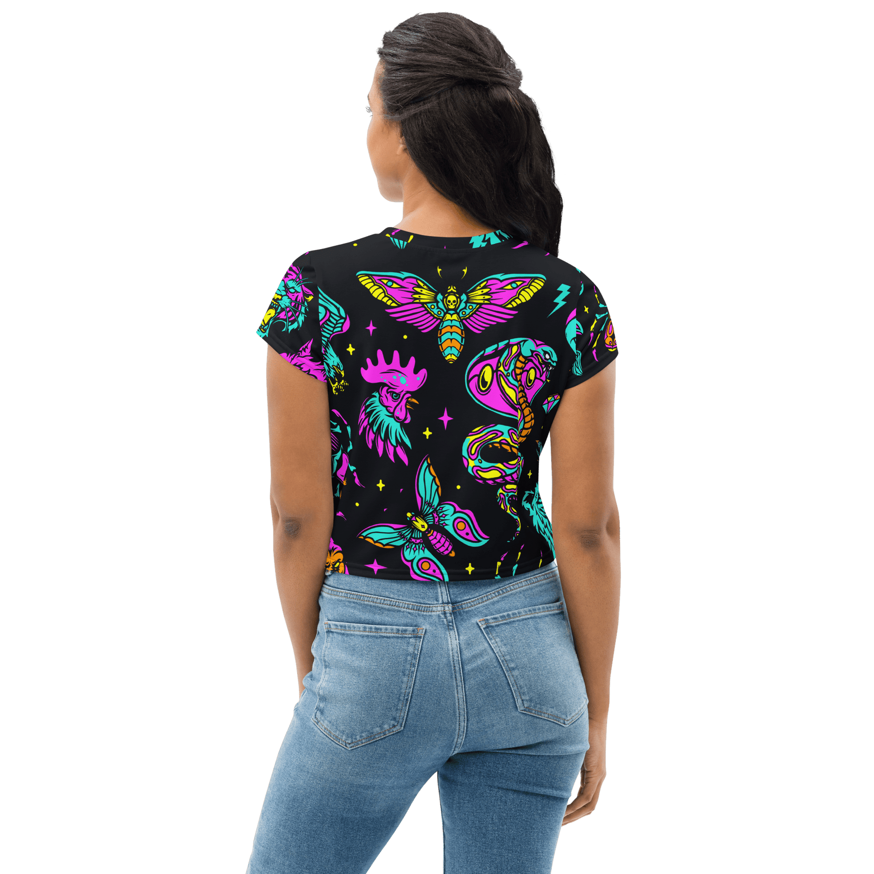 Neon Traditional Crop Top - Goth Cloth Co.9219322_9340