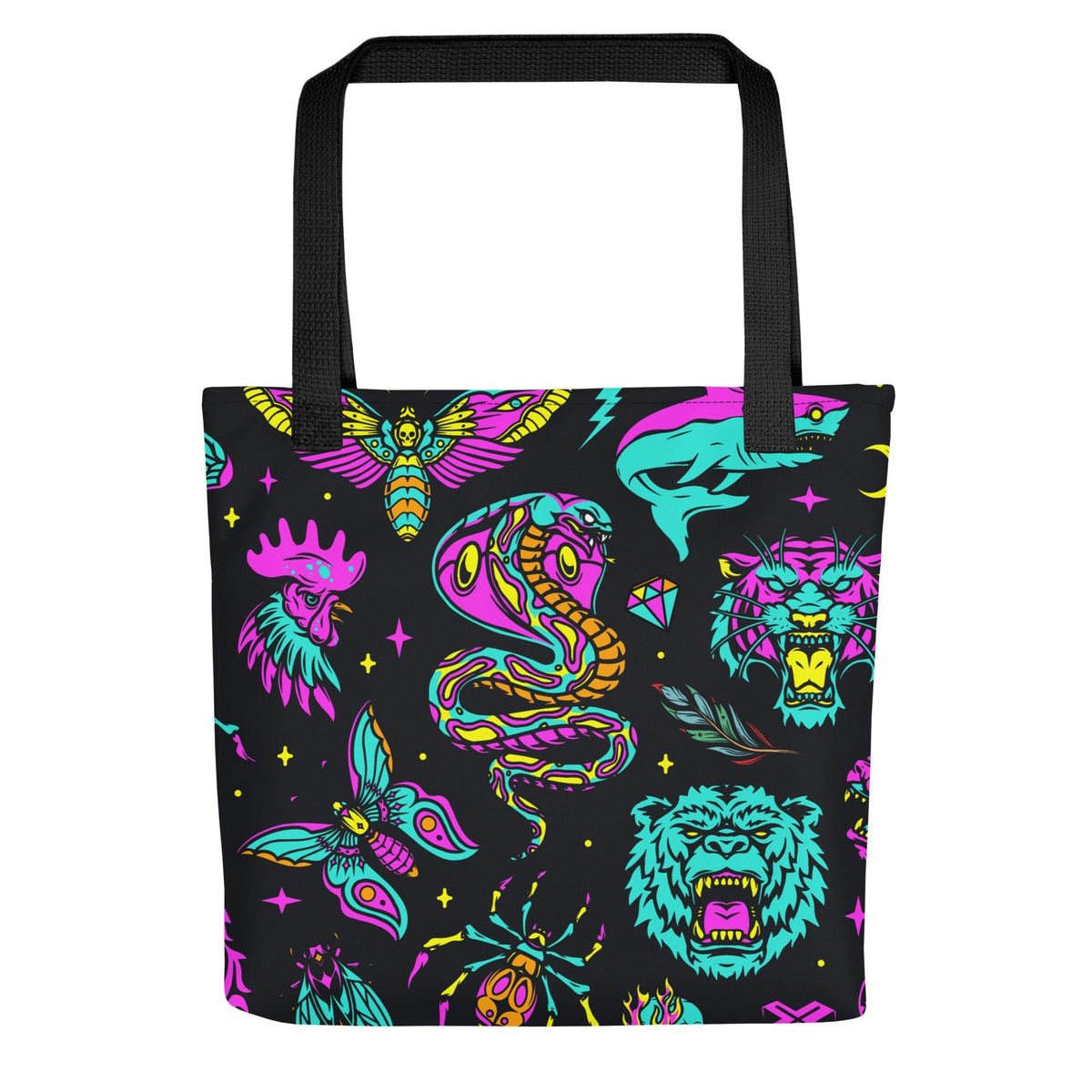 Neon Traditional Tote Bag - Goth Cloth Co.9161141_4533