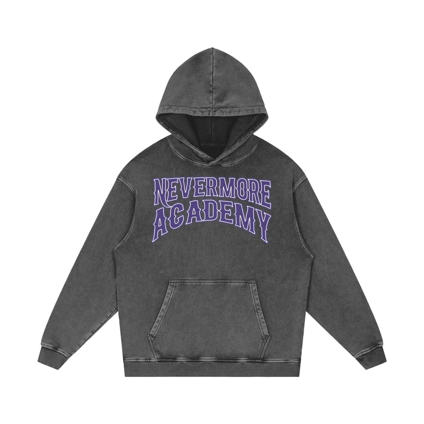 Nevermore Academy Unisex Cotton Hoodie - Goth Cloth Co.250909PODRB3066021