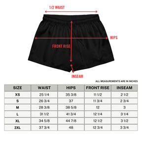 Nevermore Days Silky Pajama Shorts - Goth Cloth Co.4537813_20988