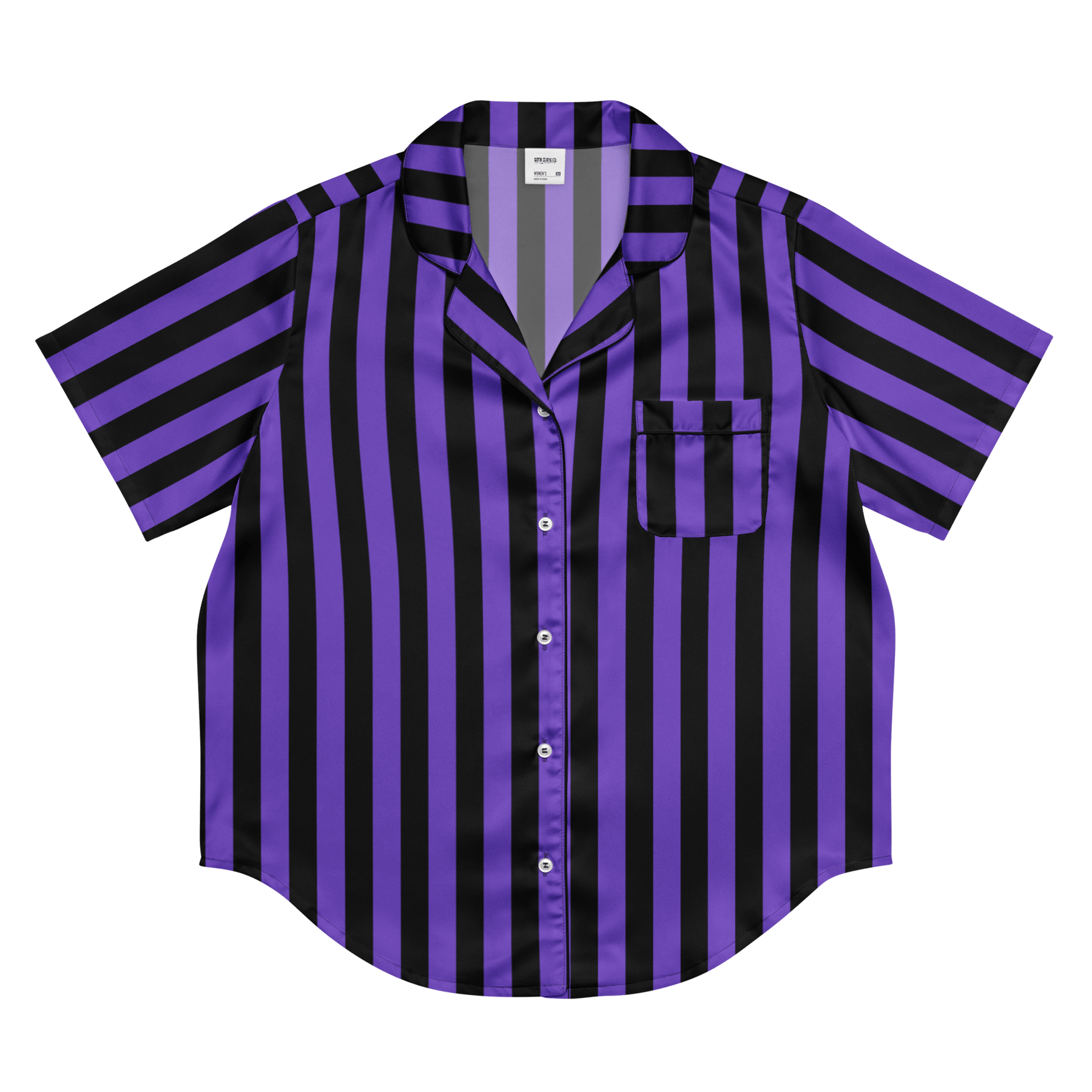 Nevermore Days Silky Pajama Top - Goth Cloth Co.9539081_20964