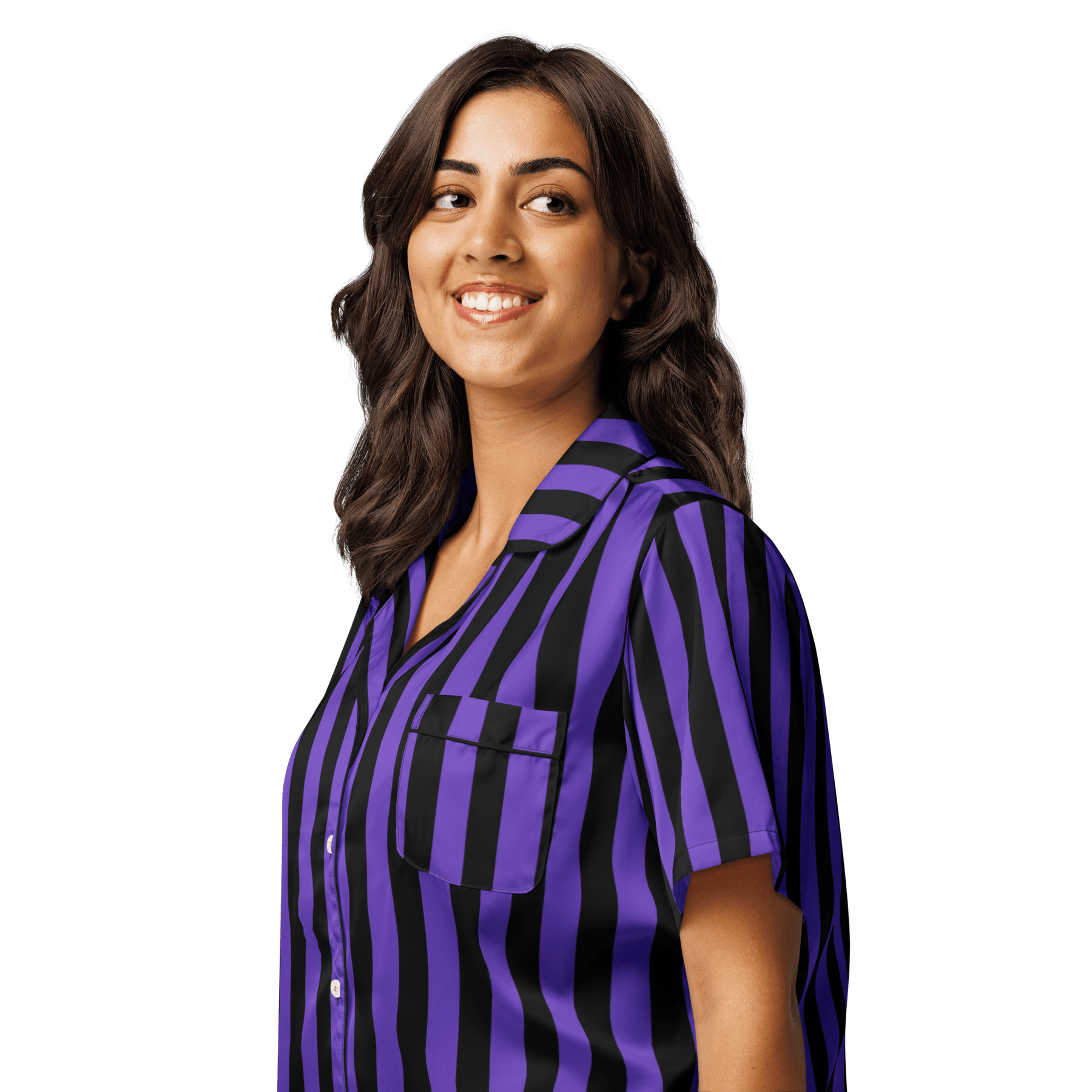 Nevermore Days Silky Pajama Top - Goth Cloth Co.9539081_20964