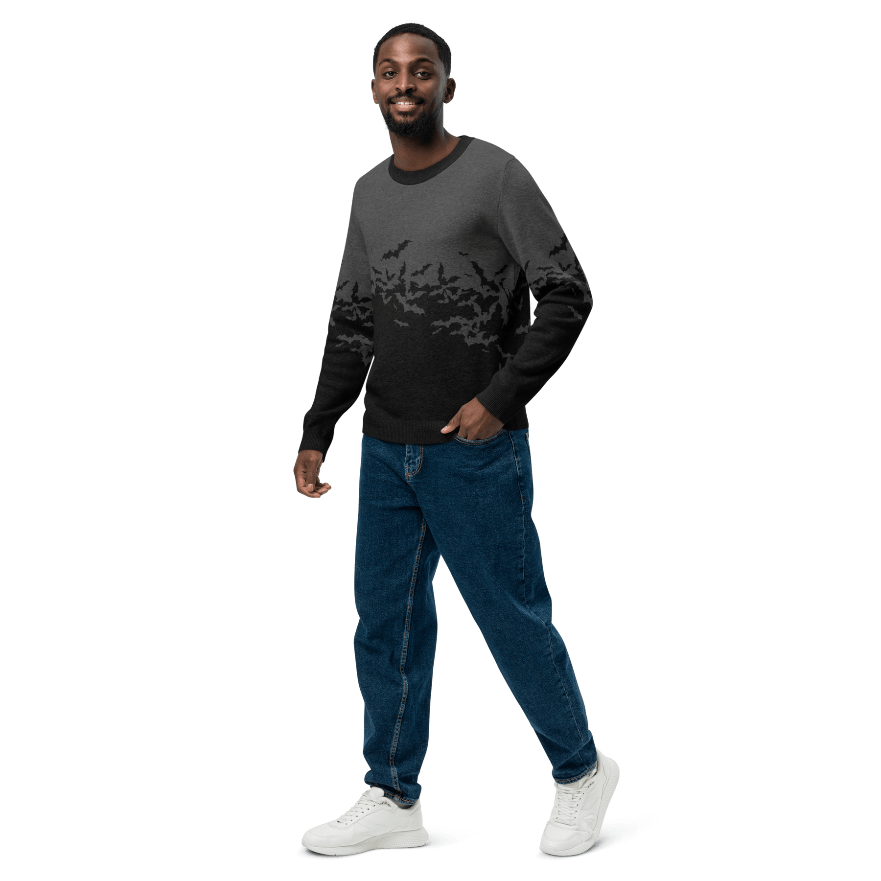 Night Swarm Knit Crewneck Sweater - Goth Cloth Co.7780750_19637