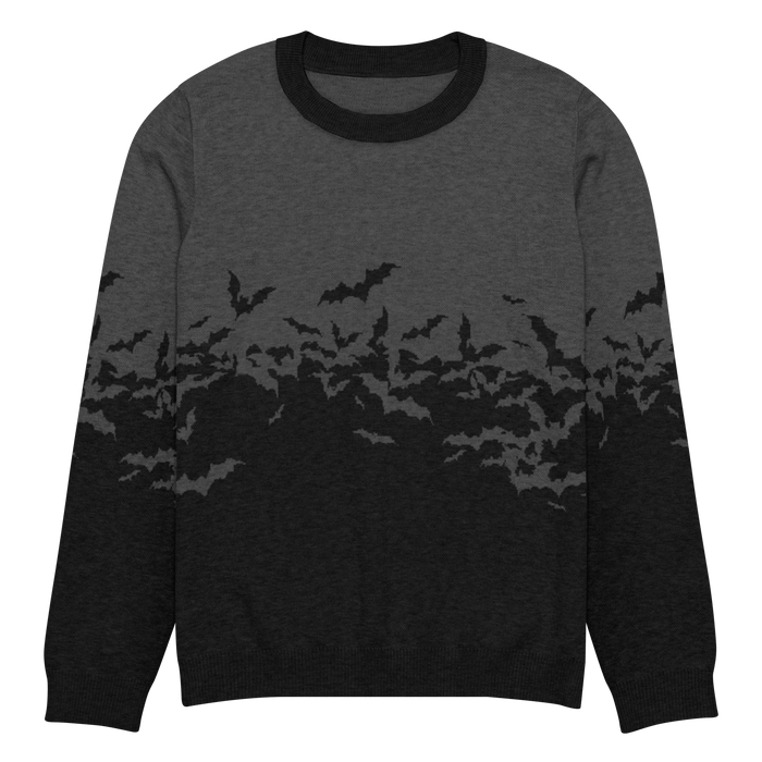 Night Swarm Knit Crewneck Sweater - Goth Cloth Co.7780750_19637