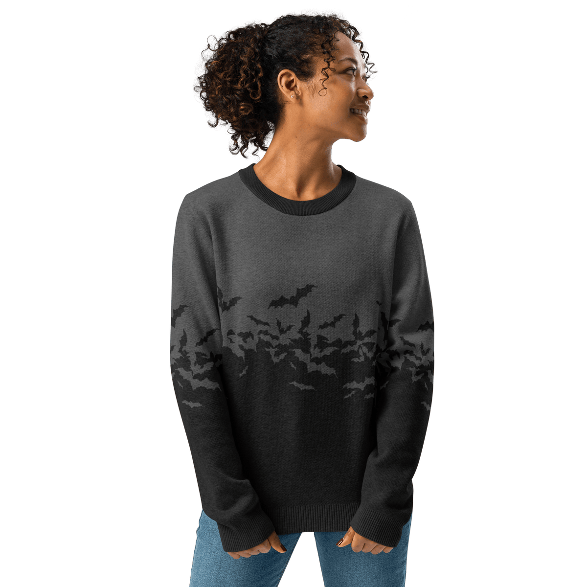 Night Swarm Knit Crewneck Sweater - Goth Cloth Co.7780750_19637