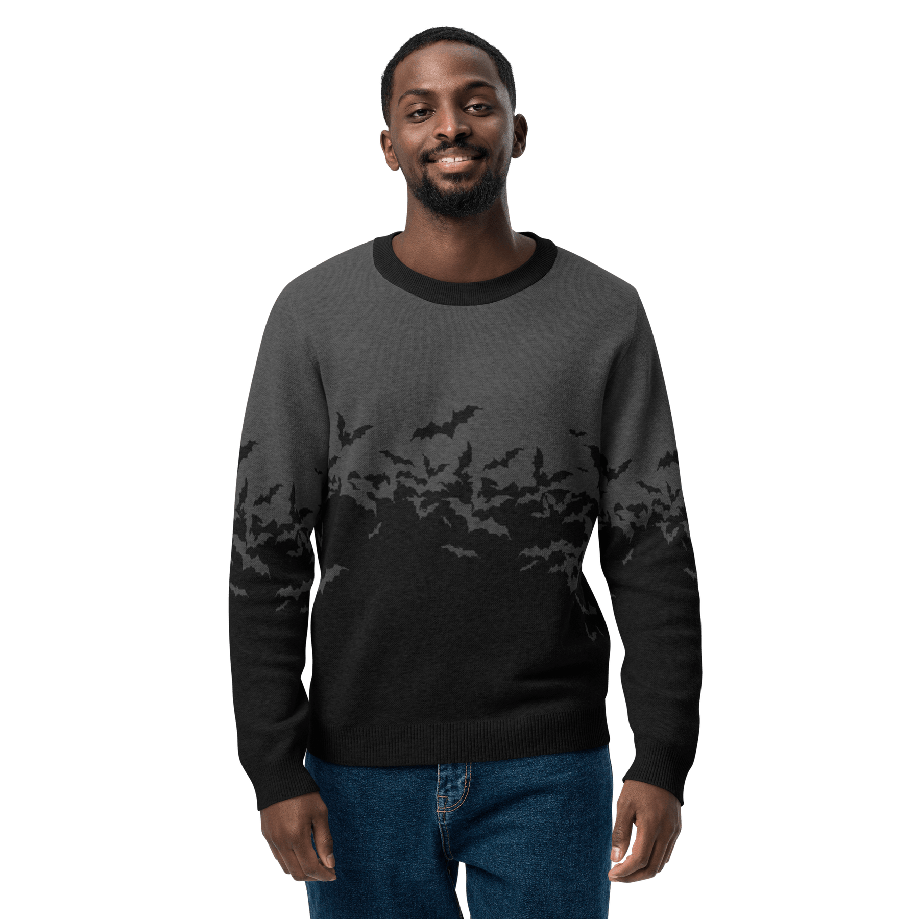 Night Swarm Knit Crewneck Sweater - Goth Cloth Co.7780750_19637