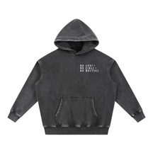 No Kings No Gods Snow Wash Fleece Oversize Hoodie - Goth Cloth Co.251219PODRB0423001