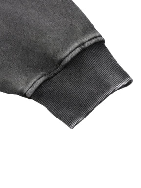 No Kings No Gods Snow Wash Fleece Oversize Hoodie - Goth Cloth Co.251219PODRB0423011