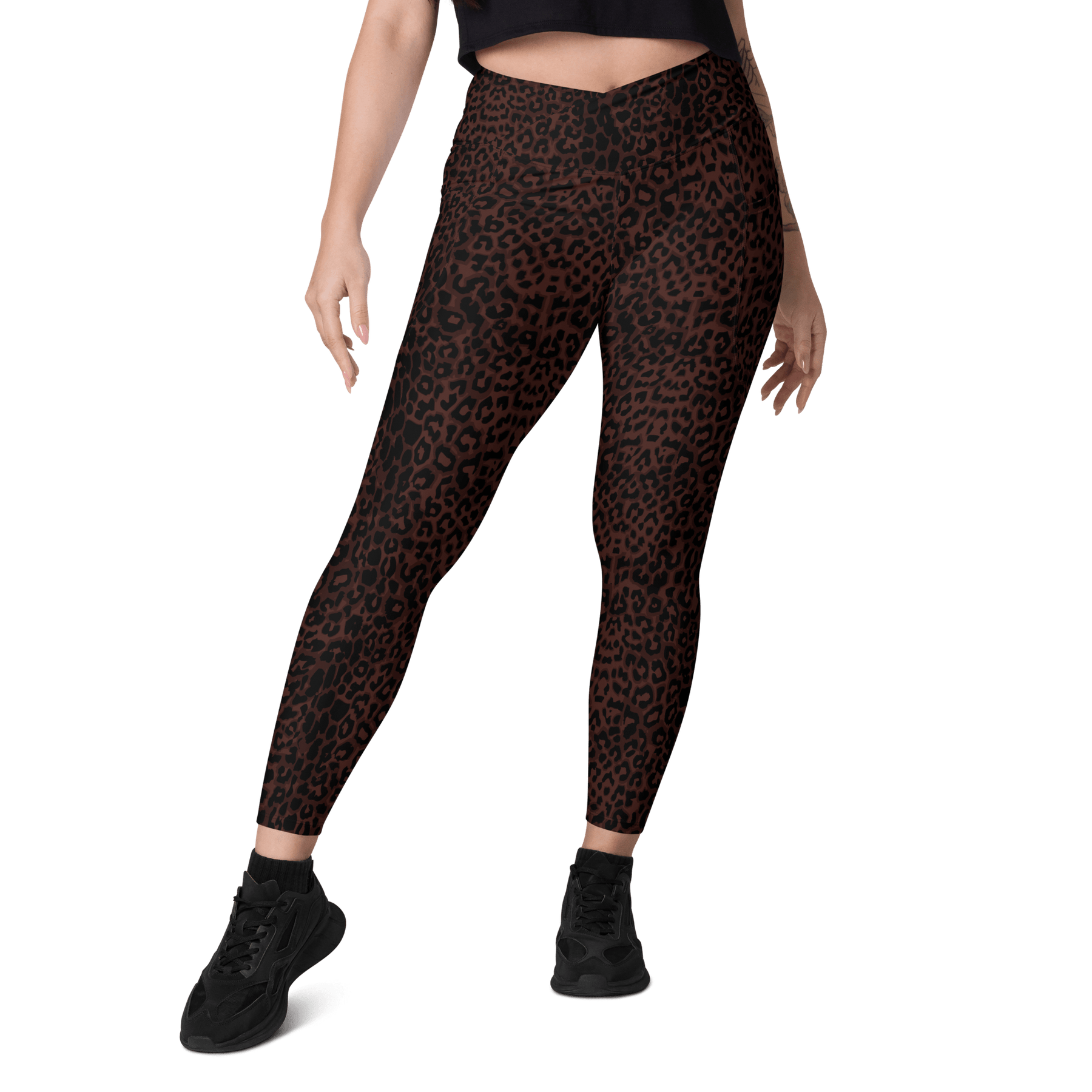 Nocturnal Prowl Crossover Leggings with Pockets - Goth Cloth Co.6762884_14137