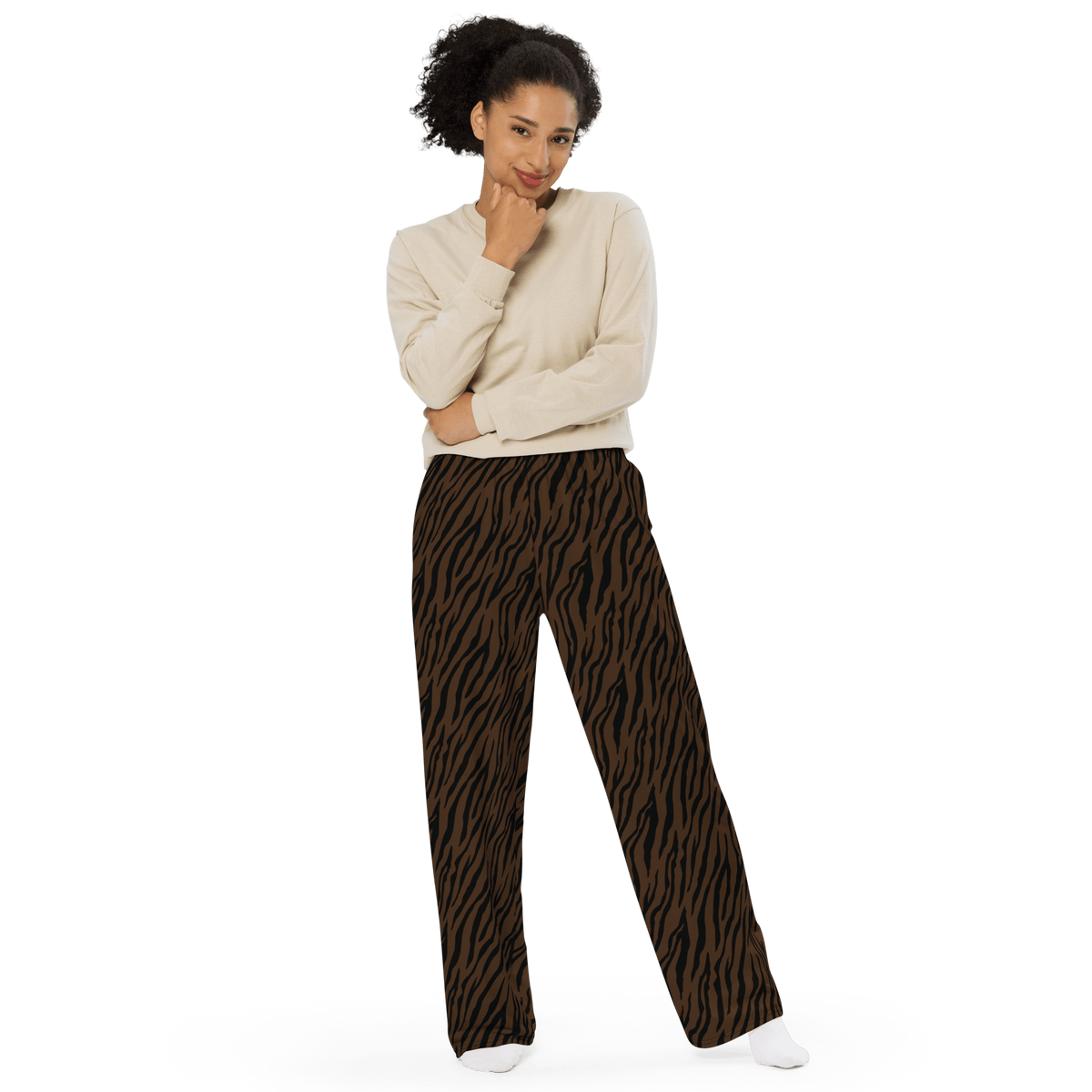 Nocturnal Tiger Unisex Lounge Pants - Goth Cloth Co.9973208_15513