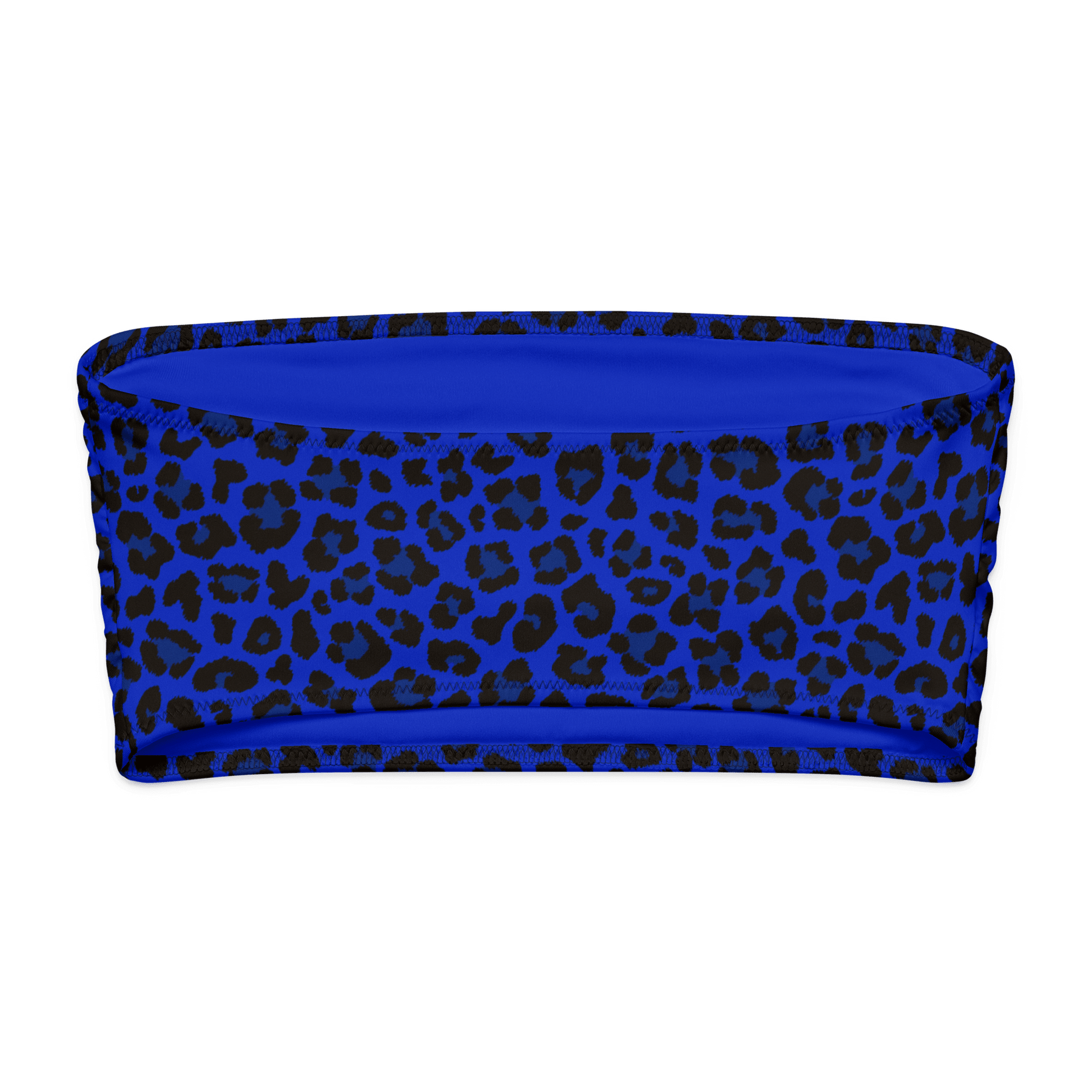 Noir Leopard Bandeau Bikini Top - Goth Cloth Co.7335337_22682
