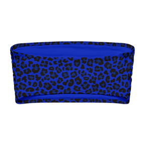 Noir Leopard Bandeau Bikini Top - Goth Cloth Co.7335337_22682