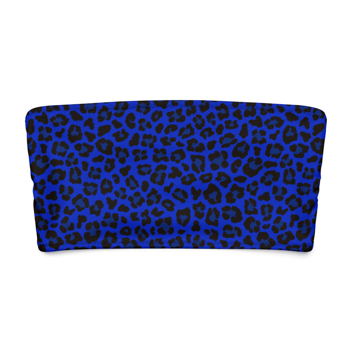 Noir Leopard Bandeau Bikini Top - Goth Cloth Co.7335337_22682