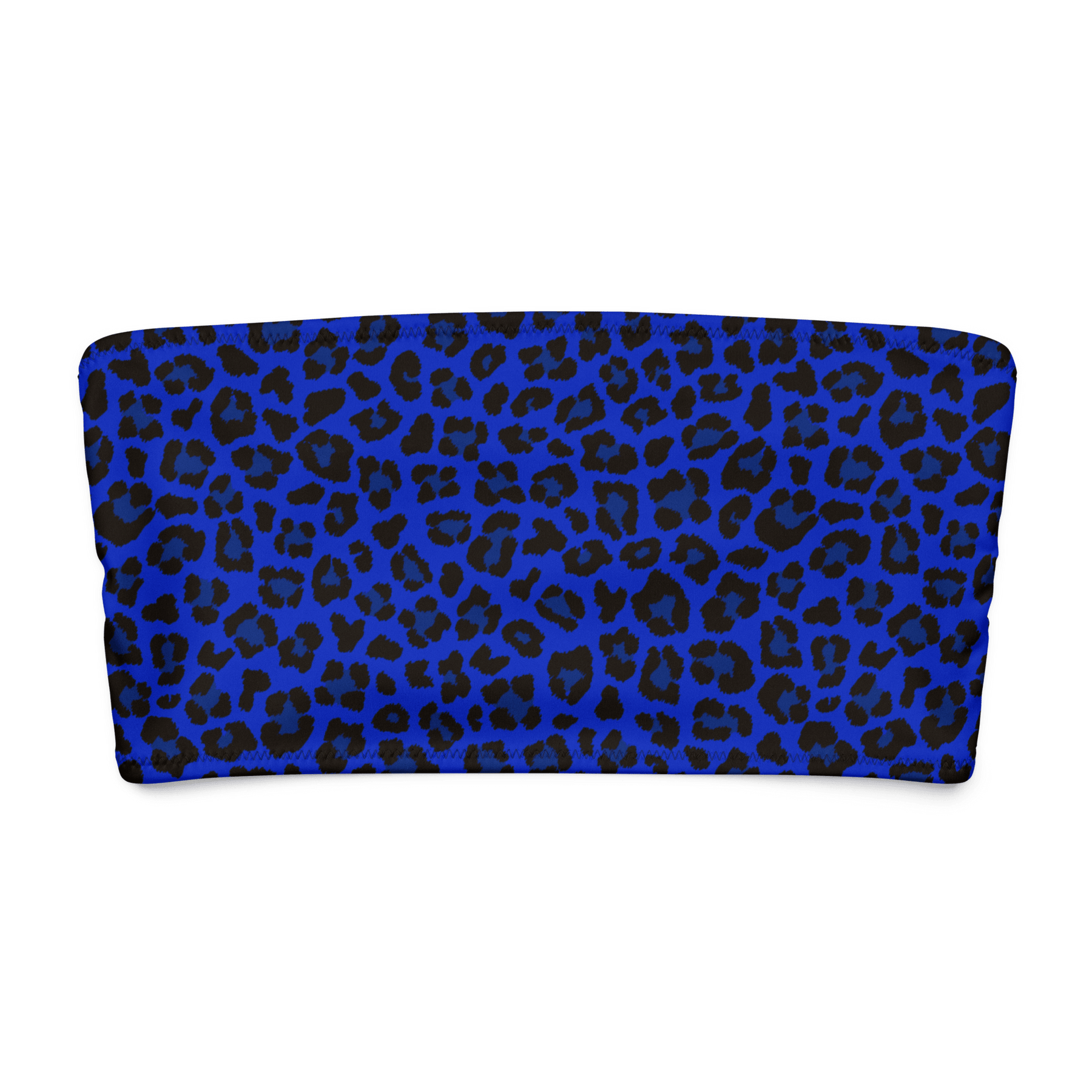 Noir Leopard Bandeau Bikini Top - Goth Cloth Co.7335337_22682