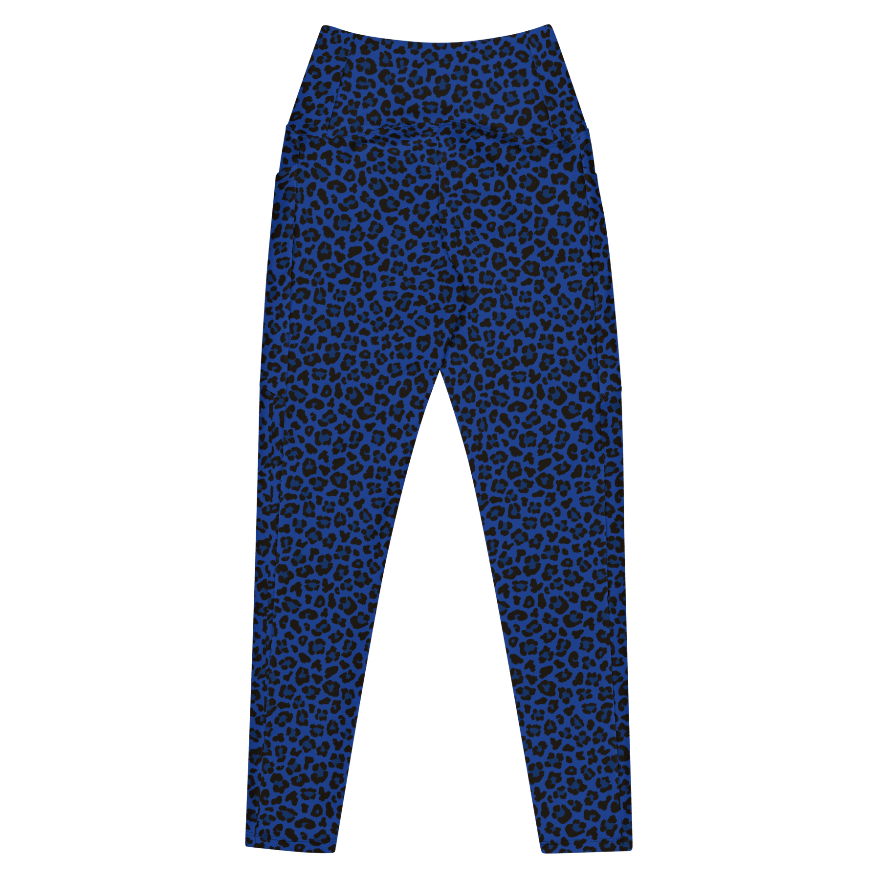 Noir Leopard Crossover Leggings with Pockets - Goth Cloth Co.8995625_14137